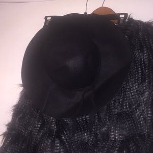New Black Wool Floppy Hat!
